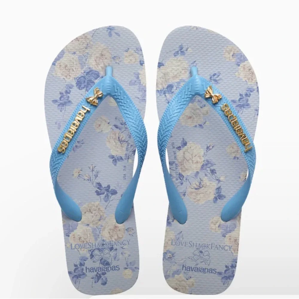 LoveShackFancy x Havaianas Flip Flops
